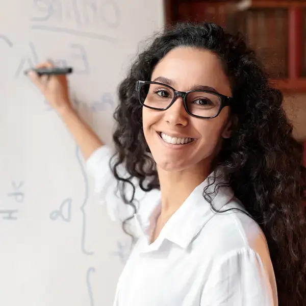 Docente che ti invita metterci alla prova
